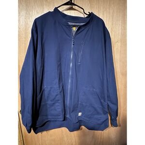 Carhart XL Navy Ripstop Light Weight Jacket